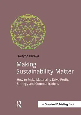 Baraka |  Making Sustainability Matter | Buch |  Sack Fachmedien