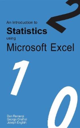Remenyi / Onofrei / English | An Introduction to Statistics using Microsoft Excel | E-Book | sack.de
