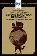 Day |  An Analysis of Janet L. Abu-Lughod's Before European Hegemony | Buch |  Sack Fachmedien