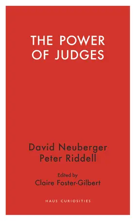 Neuberger / Riddell / Foster-Gilbert |  The Power of Judges | Buch |  Sack Fachmedien