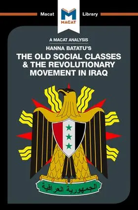 Stahl |  An Analysis of Hanna Batatu's The Old Social Classes and the Revolutionary Movements of Iraq | Buch |  Sack Fachmedien