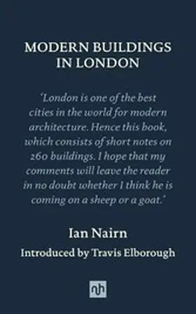 Nairn |  MODERN BUILDINGS IN LONDON | eBook | Sack Fachmedien