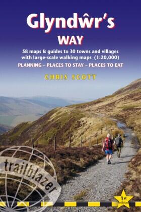 Scott |  Glyndwr's Way Trailblazer Walking Guide 1e | Buch |  Sack Fachmedien