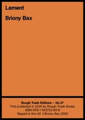 Bax |  Lament | eBook | Sack Fachmedien