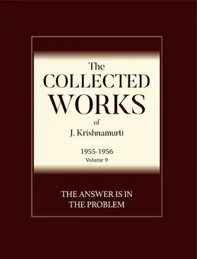 Krishnamurti |  The Answer Is in the Problem | eBook | Sack Fachmedien