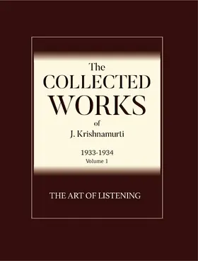 Krishnamurti |  The Art of Listening | eBook | Sack Fachmedien