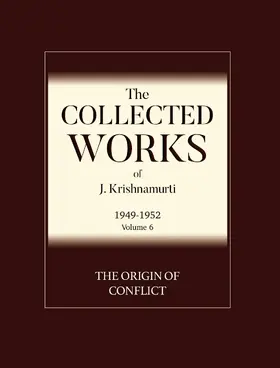 Krishnamurti |  The Origin of Conflict | eBook | Sack Fachmedien