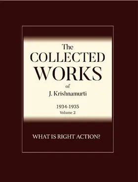 Krishnamurti |  What is Right Action ? | eBook | Sack Fachmedien
