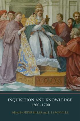 Biller / Sackville |  Inquisition and Knowledge, 1200-1700 | Buch |  Sack Fachmedien