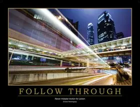 Enna |  Follow Through Poster | Buch |  Sack Fachmedien