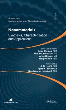 Haghi / Zachariah / Kalarikkal |  Nanomaterials | Buch |  Sack Fachmedien