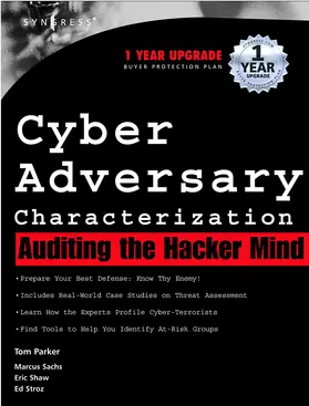 Parker / Devost / Sachs |  Cyber Adversary Characterization | Buch |  Sack Fachmedien