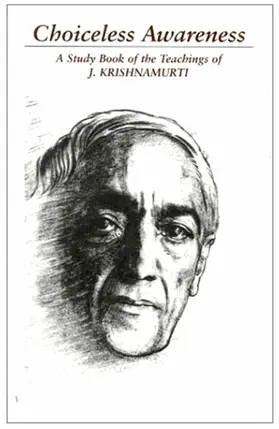 Krishnamurti |  Choiceless Awareness | eBook | Sack Fachmedien