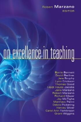 Marzano |  On Excellence in Teaching | eBook | Sack Fachmedien