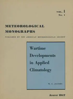 Jacobs |  Wartime Developments in Applied Climatology | eBook | Sack Fachmedien