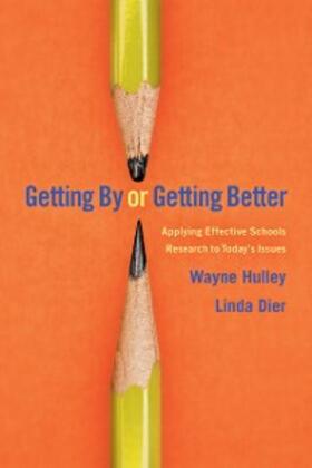 Hully / Dier |  Getting By or Getting Better | eBook | Sack Fachmedien