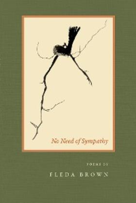 Brown |  No Need of Sympathy | eBook | Sack Fachmedien