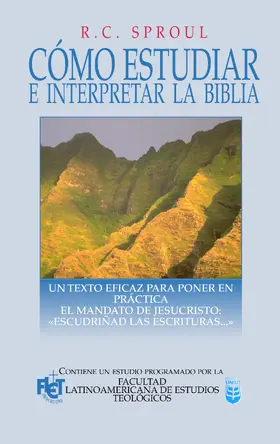 Sproul |  Como estudiar e interpretar la Biblia | eBook | Sack Fachmedien