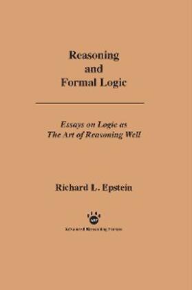 Epstein |  Reasoning and Formal Logic | eBook | Sack Fachmedien