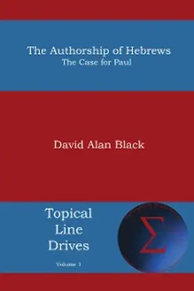Black |  The Authorship of Hebrews | eBook | Sack Fachmedien