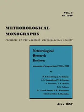 Blackadar |  Meteorological Research Reviews | eBook | Sack Fachmedien