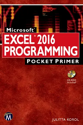 Korol |  Microsoft Excel 2016 Programming Pocket Primer | Buch |  Sack Fachmedien