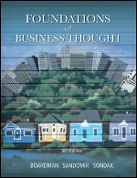 Boardman / Sandomir / Sondak |  Foundations of Business Thought | Buch |  Sack Fachmedien