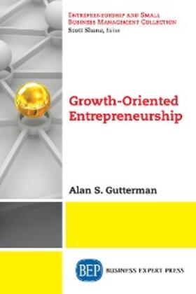 Gutterman |  Growth-Oriented Entrepreneurship | eBook | Sack Fachmedien
