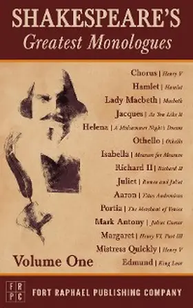 Shakespeare / Theis |  Shakespeare's Greatest Monologues - Volume I | eBook | Sack Fachmedien