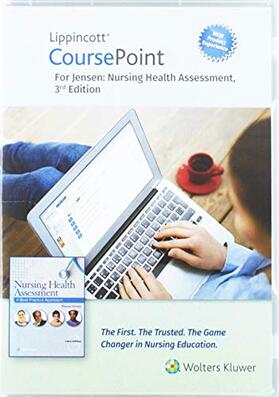 Jensen |  Lippincott Coursepoint Enhanced for Jensen's Nursing Health Assessment: A Best Practice Approach | Buch |  Sack Fachmedien