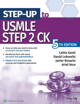 Ganti / Lebowitz / Rosario | Step-Up to USMLE Step 2 CK | Buch | 978-1-975106-26-3 | sack.de