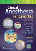 Cullen / Sharar / Connor |  Clinical Anesthesia Fundamentals: Print + Ebook with Multimedia | Buch |  Sack Fachmedien
