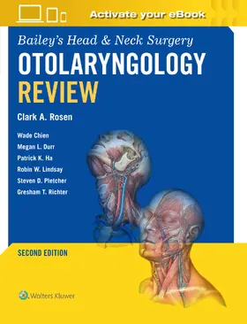 Rosen |  Bailey's Head & Neck Surgery Otolaryngology Review: Print + eBook with Multimedia | Buch |  Sack Fachmedien
