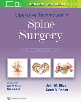 Rhee / Boden | Operative Techniques in Spine Surgery | Buch | 978-1-9751-7213-8 | www.sack.de