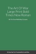 Tzu |  The Art Of War Large Print Bold Times New Roman | eBook | Sack Fachmedien