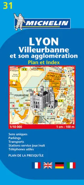 Lyon 1 : 10 000. Stadtplan | Sonstiges |  Sack Fachmedien
