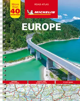 Michelin |  Michelin Straßenatlas Europa mit Spiralbindung | Sonstiges |  Sack Fachmedien