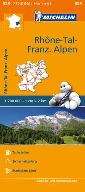 MICHELIN |  Michelin Rhonetal - Französiche Alpen | Sonstiges |  Sack Fachmedien
