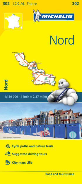  Nord - Michelin Local Map 302 | Sonstiges |  Sack Fachmedien