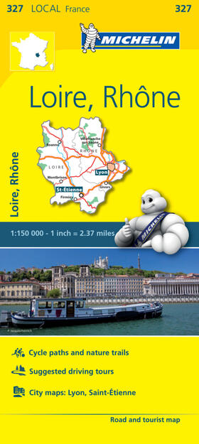  Loire, Rhone - Michelin Local Map 327 | Sonstiges |  Sack Fachmedien