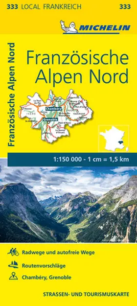 MICHELIN |  Michelin Französische Alpen Nord | Sonstiges |  Sack Fachmedien