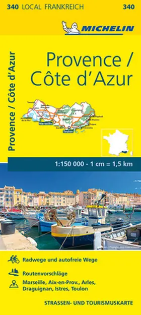 MICHELIN |  Michelin Provence - Cote d'Azur | Sonstiges |  Sack Fachmedien
