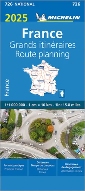 Michelin |  Michelin Frankreich Fernrouten 2025 | Sonstiges |  Sack Fachmedien
