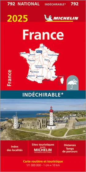  Michelin Frankreich 2025 (widerstandsfähig) | Sonstiges |  Sack Fachmedien