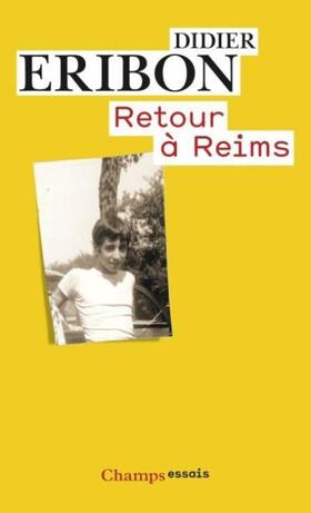 Eribon |  Retour à Reims | Buch |  Sack Fachmedien