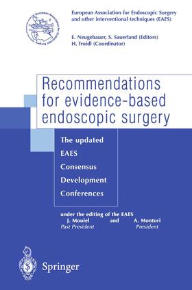 Sauerland / Neugebauer | Recommendations for evidence-based endoscopic surgery | Buch | 978-2-287-59709-1 | sack.de