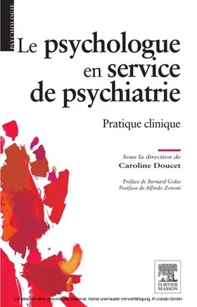Doucet |  Le psychologue en service de psychiatrie | eBook | Sack Fachmedien