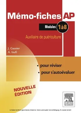Gassier / Peidro |  Mémo-fiches AP - Modules 1 à 8 | eBook | Sack Fachmedien