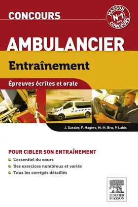 Gassier / Labis / Magère |  Entraînement Concours ambulancier | eBook | Sack Fachmedien