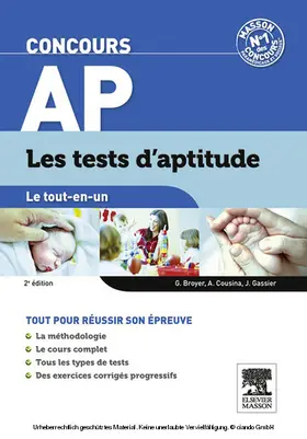 Broyer / Cousina / Gassier | Le tout-en-un Concours AP Tests d'aptitude | E-Book | www.sack.de